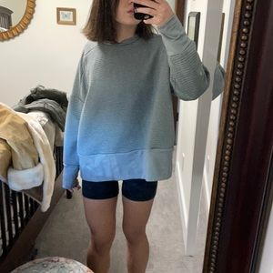 Textured light weight nike crewneck